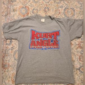 Retro 2004 Kurt Angle Tee Size:XL